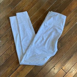Joylab grey striped high rise workout leggings